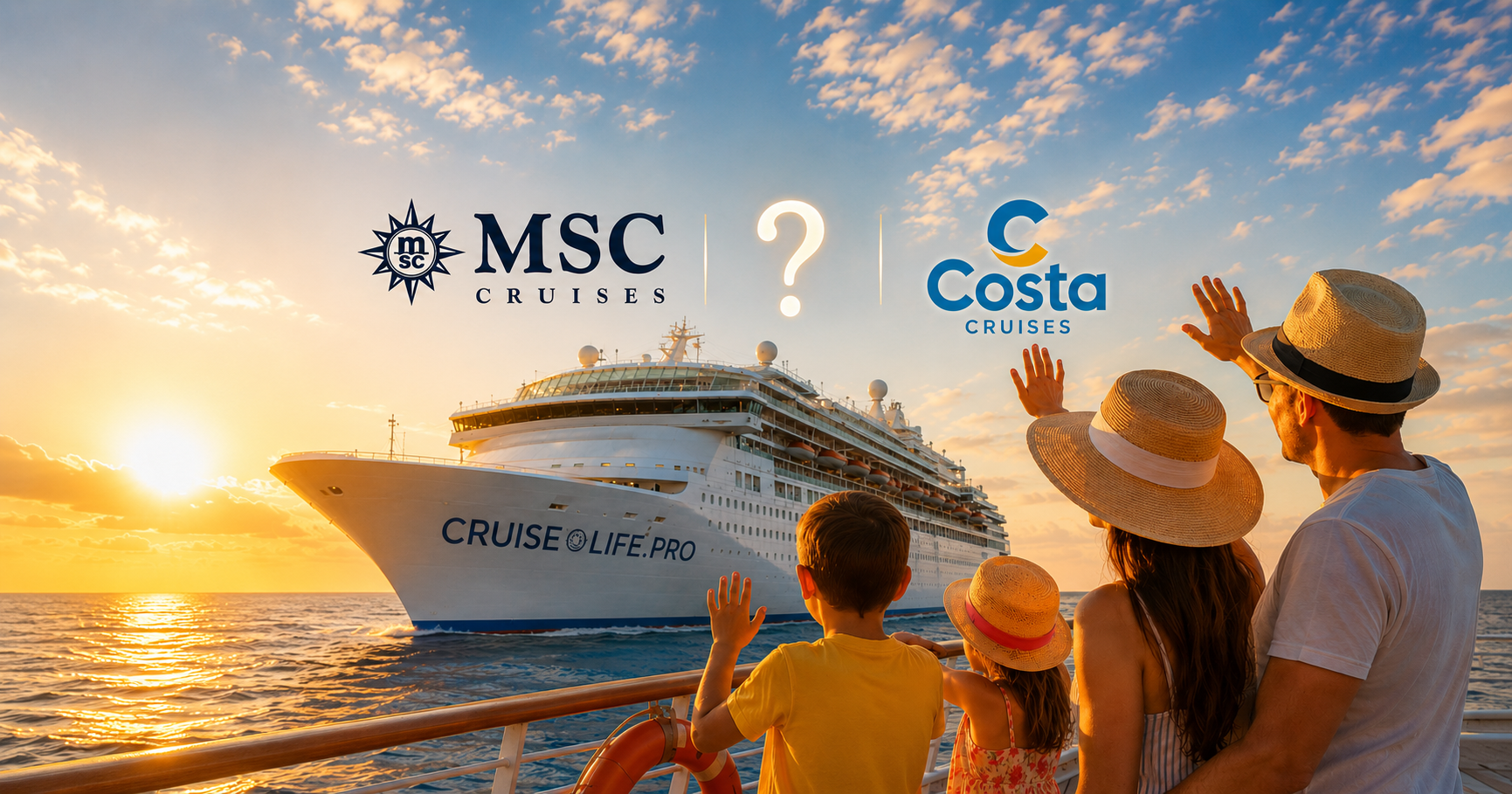MSC чи Costa: яку компанію обрати сім'ї з дітьми