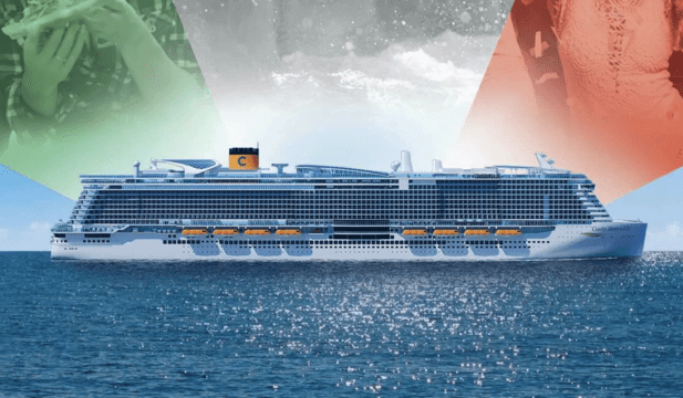 A cruise ship Costa Smeralda 5*