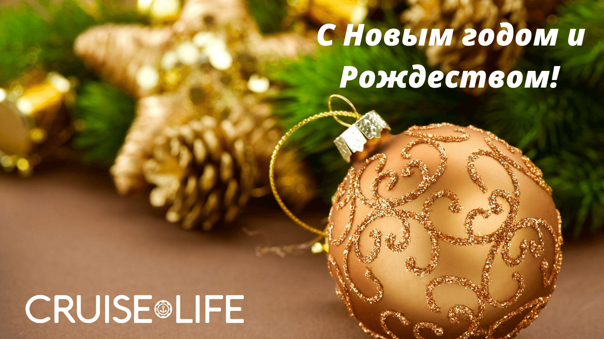 С наступающим Новым годом и Рождеством!