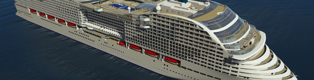 MSC World Europa - круизный лайнер будущего !