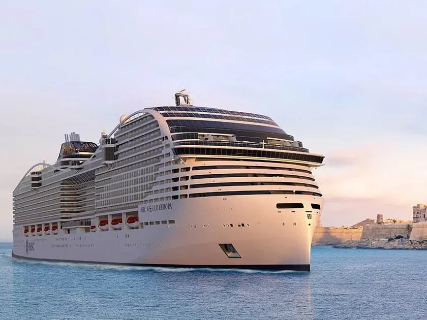 Лайнер тижня: MSC World Europa - перший у всьому!